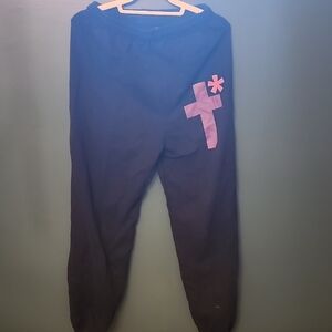 Justin Bieber Justice Tour Black Joggers Size S